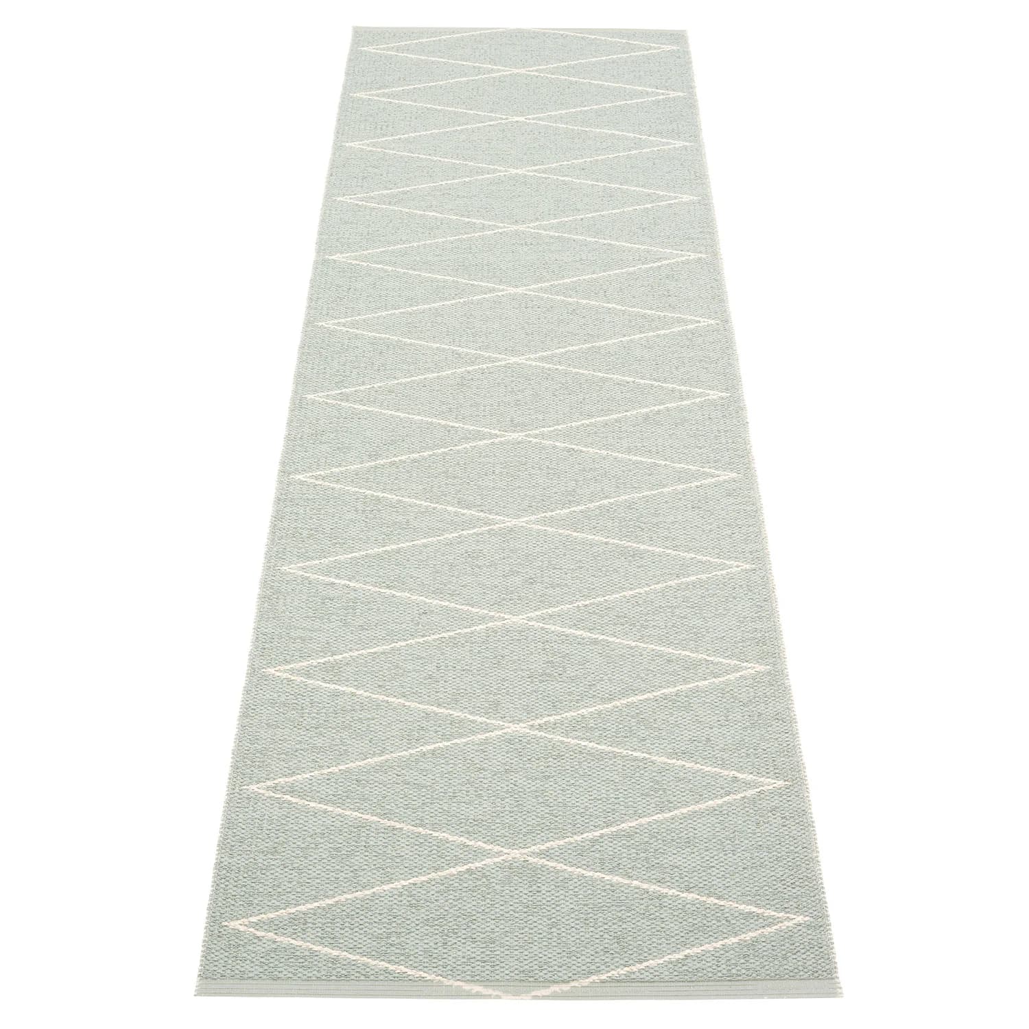 Pappelina, Max tæppe 70x240 cm sage / vanilla