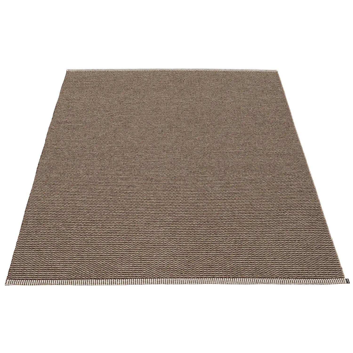 Pappelina, Mono tæppe 140x200 cm dark brown / dark linen