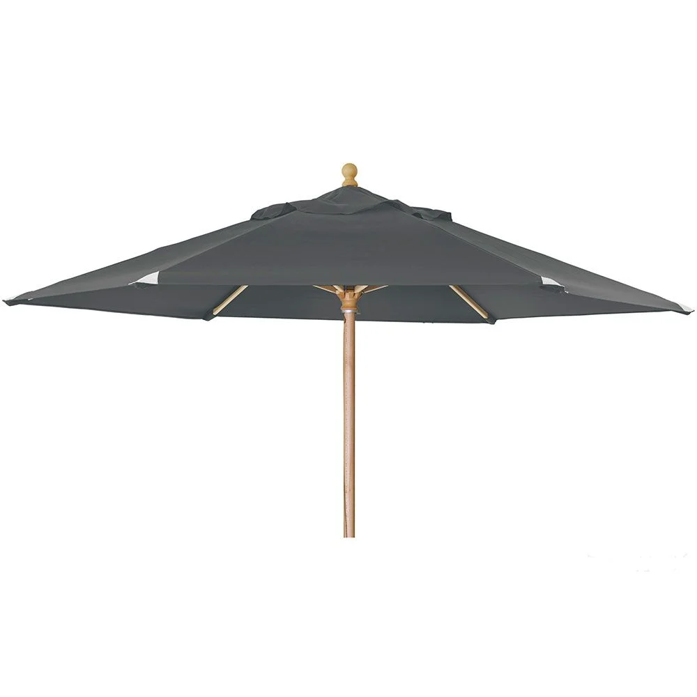 Brafab, Reggio Træparasol 300 cm FSC Grå