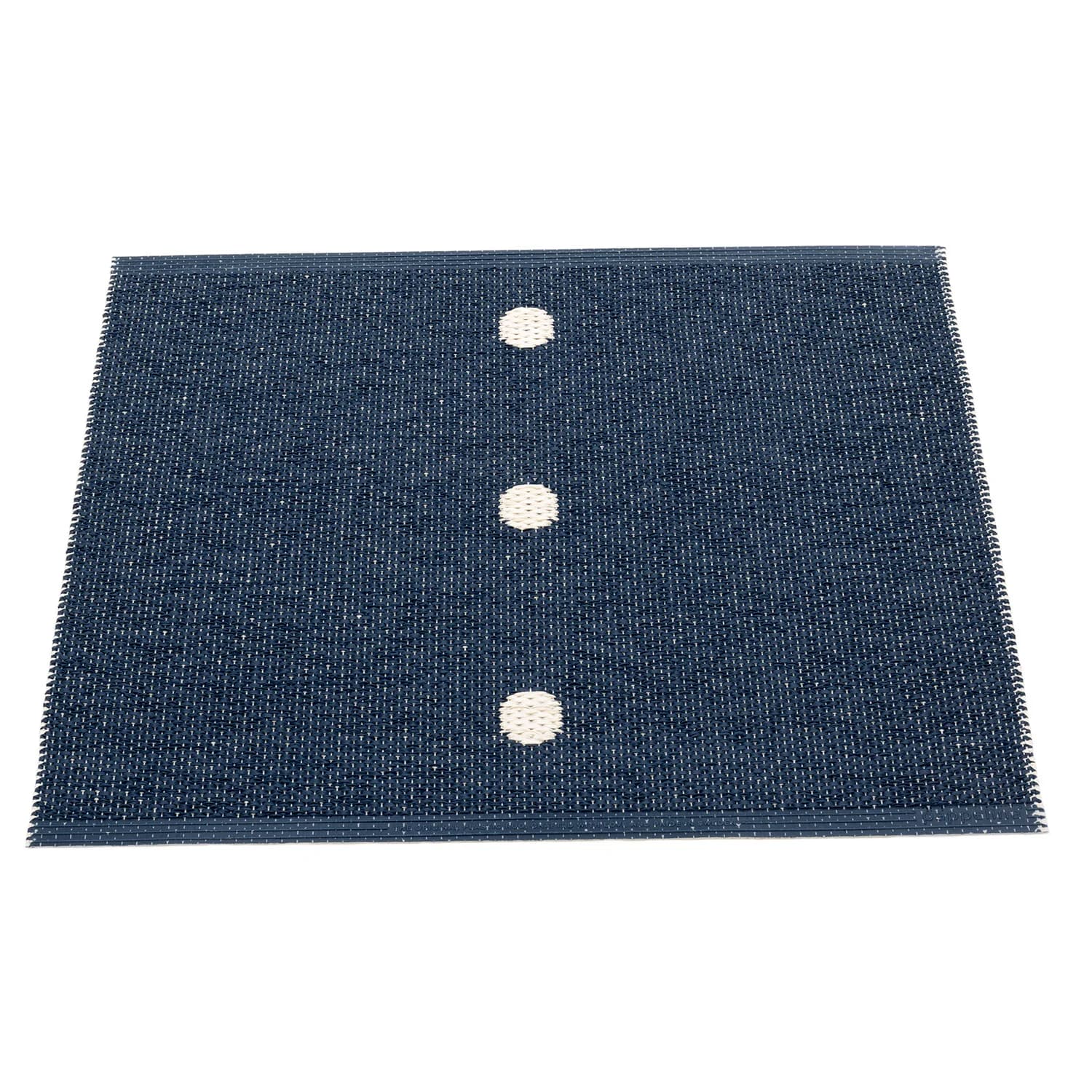 Pappelina, Peg tæppe 70x60 cm dark blue / vanilla