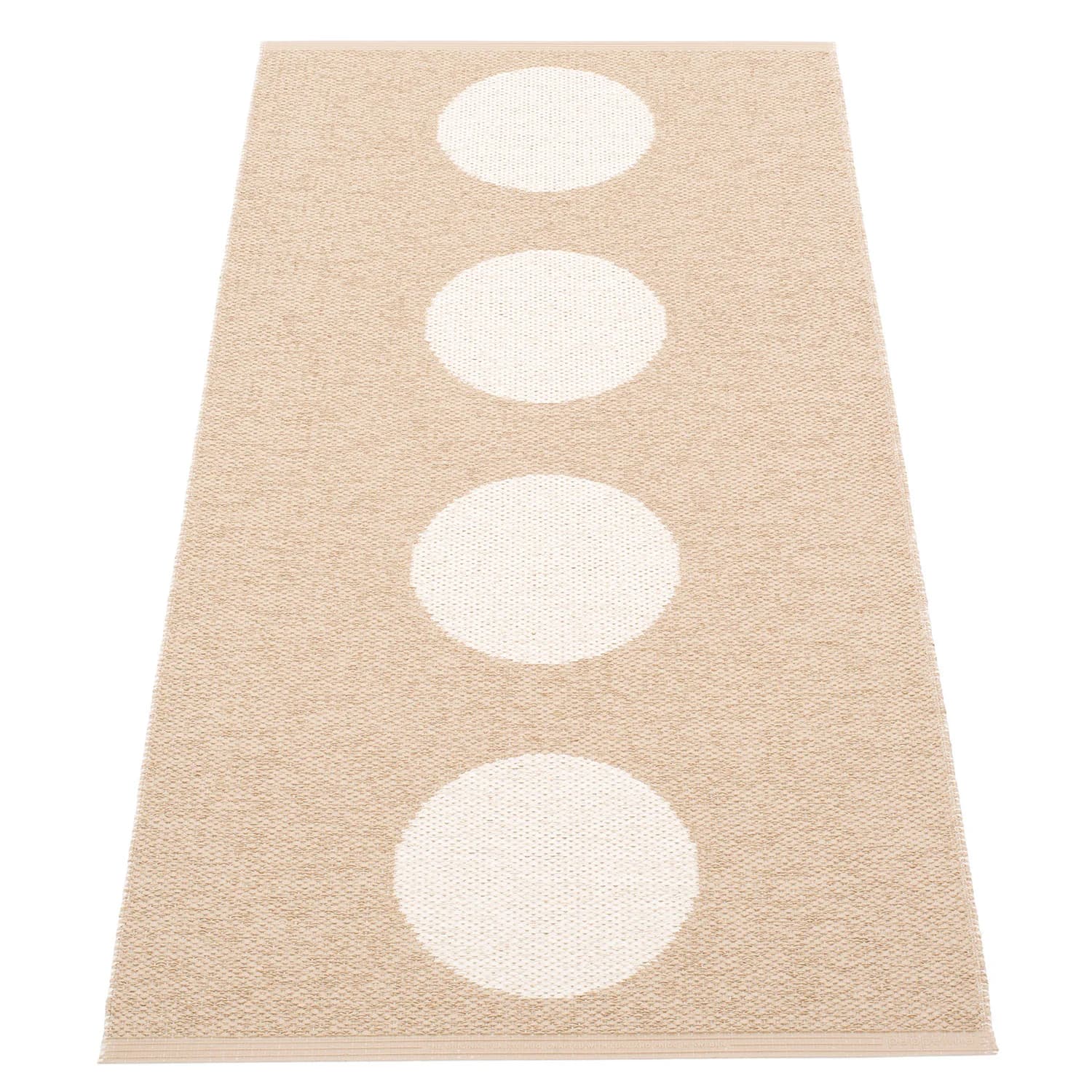 Pappelina, Vera tæppe 70x150 cm beige / vanilla