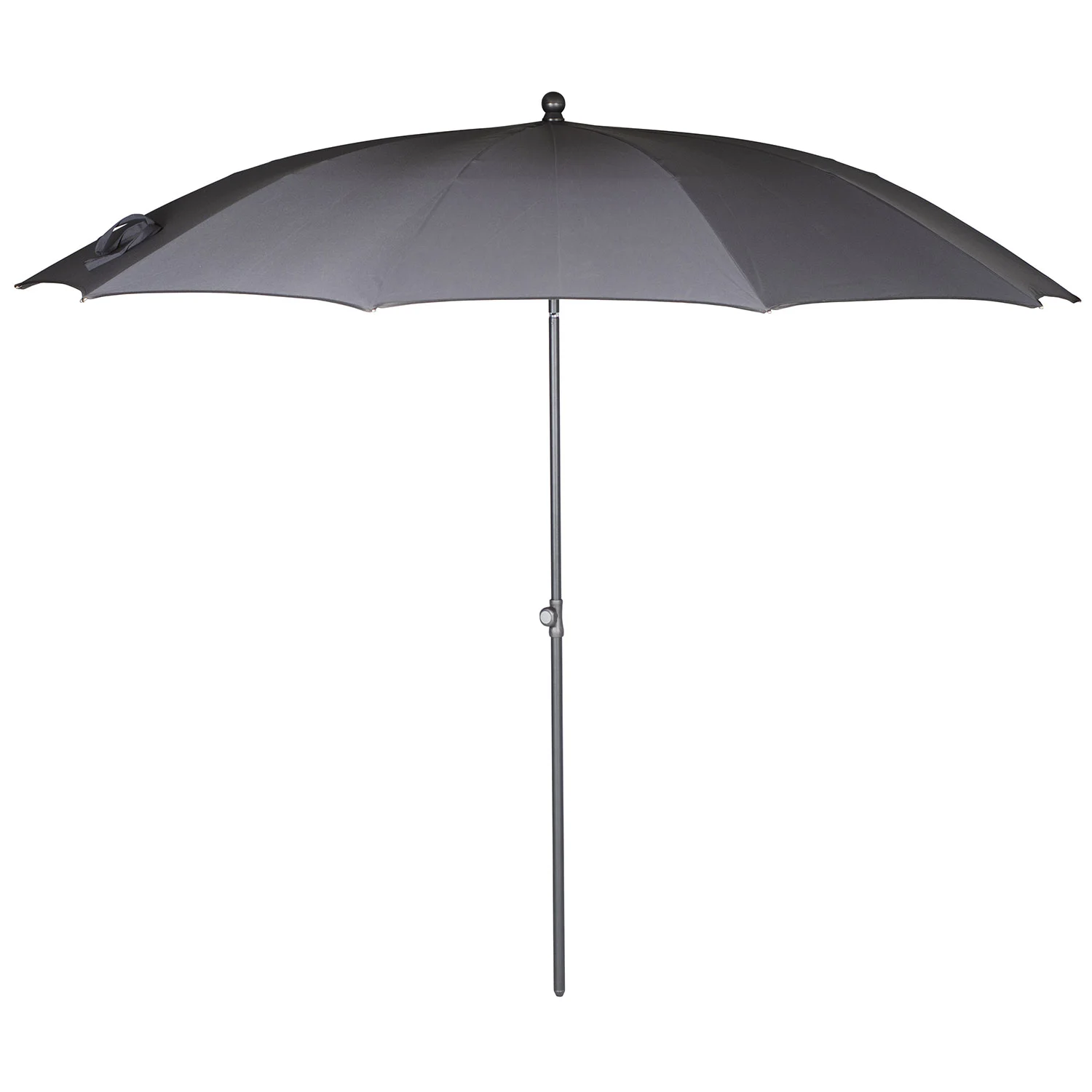 Fiam, Elios parasol 280 cm i antracit/gråt stål