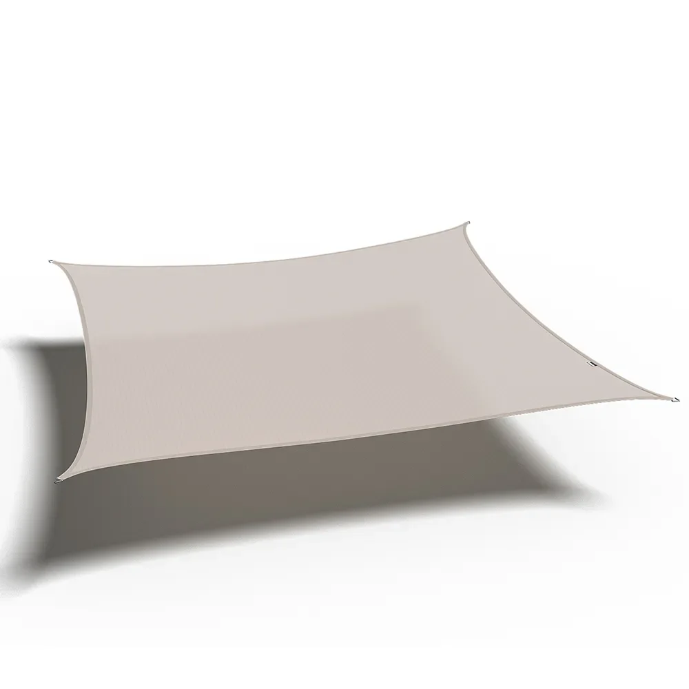 Platinum Sun & Shade, Coolfit solar sail square 360x360cm green greige