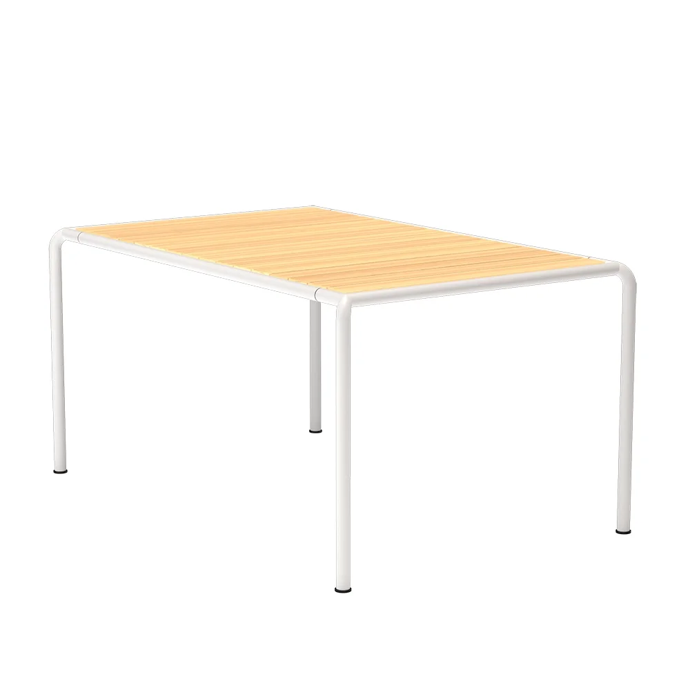 Houe, AVANTI Spisebord 153x98 cm fyrretræ/hvid