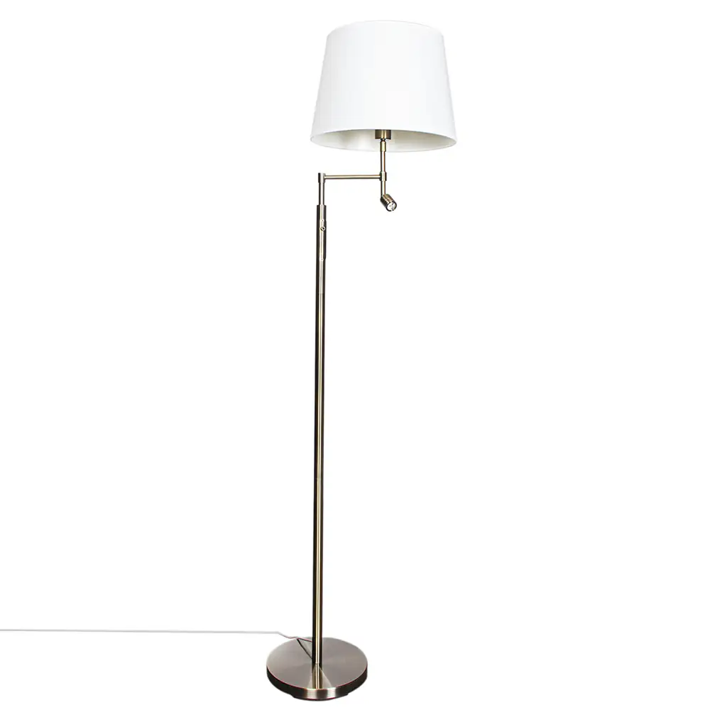 By Rydéns - Orlando gulvlampe Antique/White
