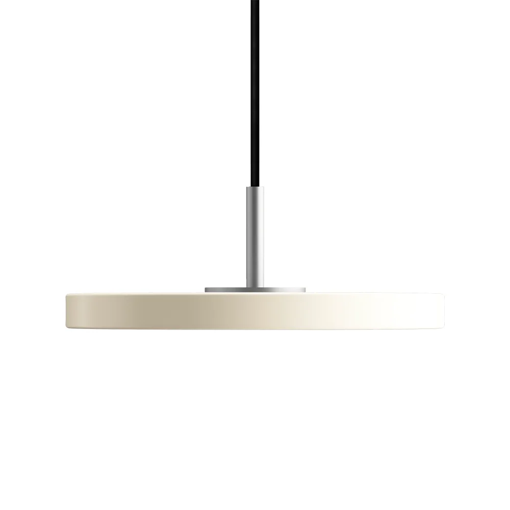 UMAGE - Asteria Pendel Micro Pearl White/Steel Top