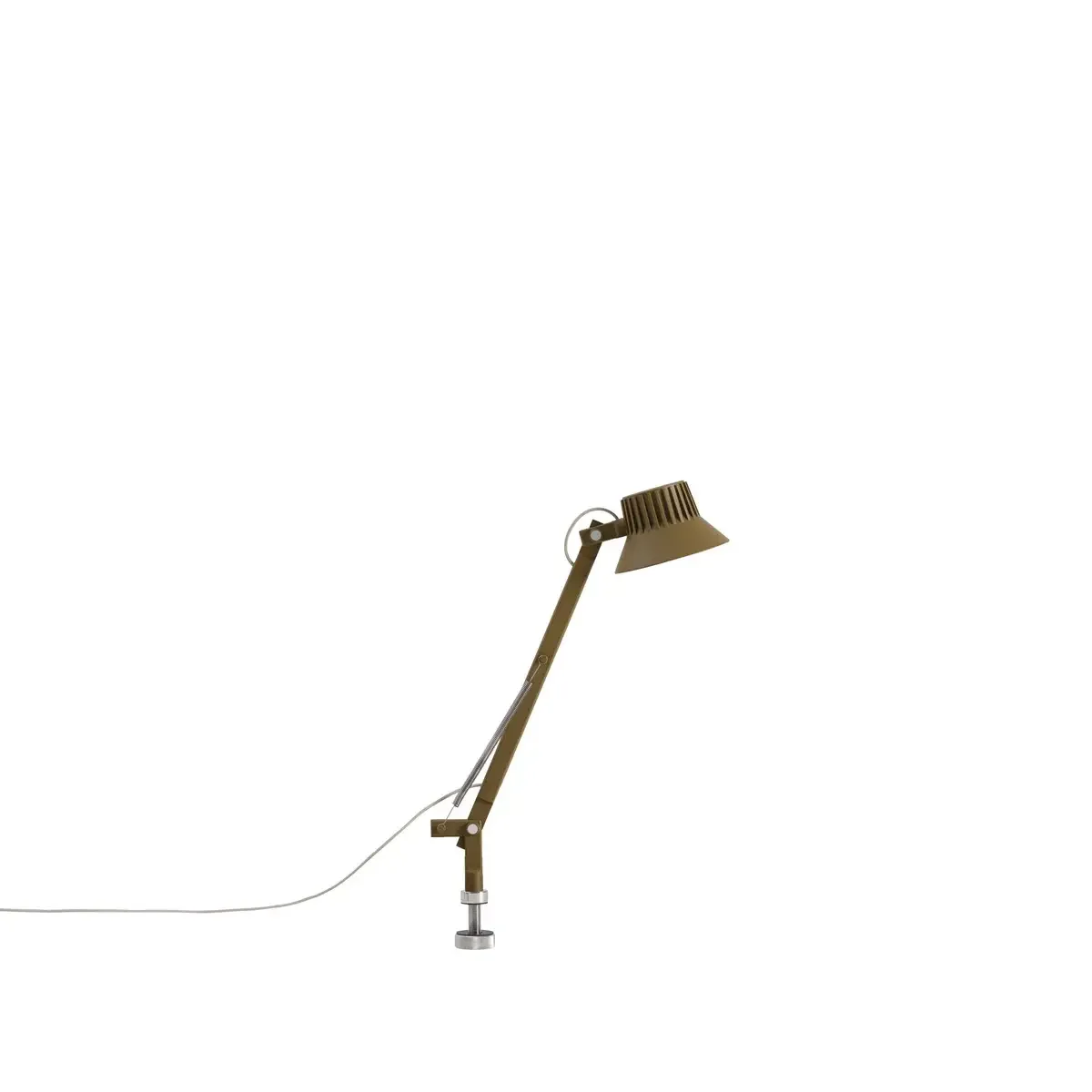 Dedicate Bordlampe w/Pin S1 Brown Green Muuto - Kontor / arbejdsværelse - Aluminium