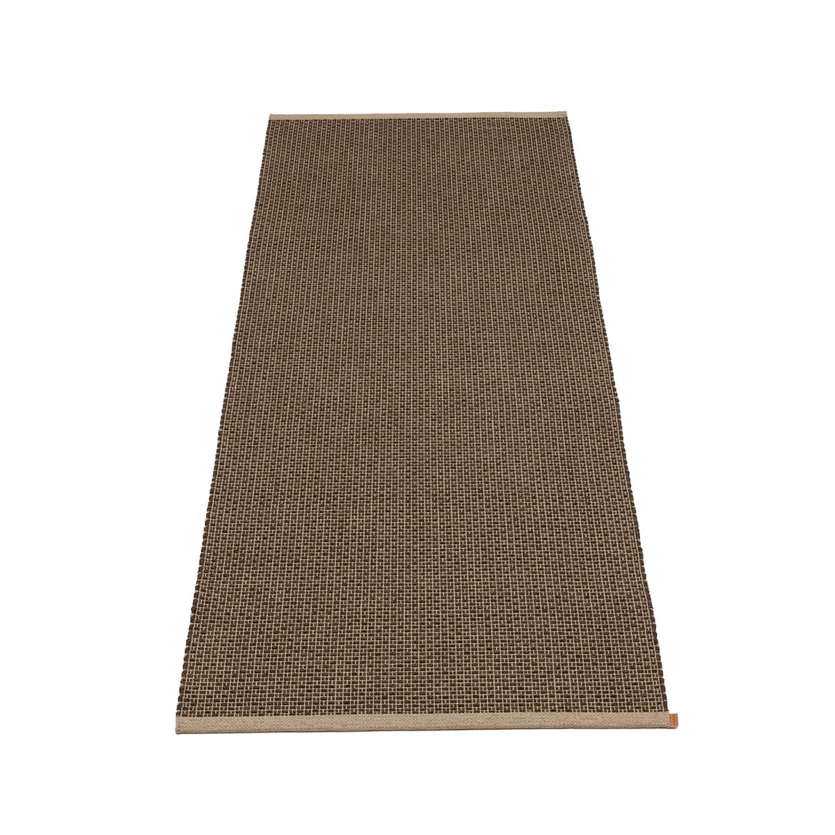 Pappelina, Vaskbar Plastmåtte NILS Dark Brown 70x300 cm