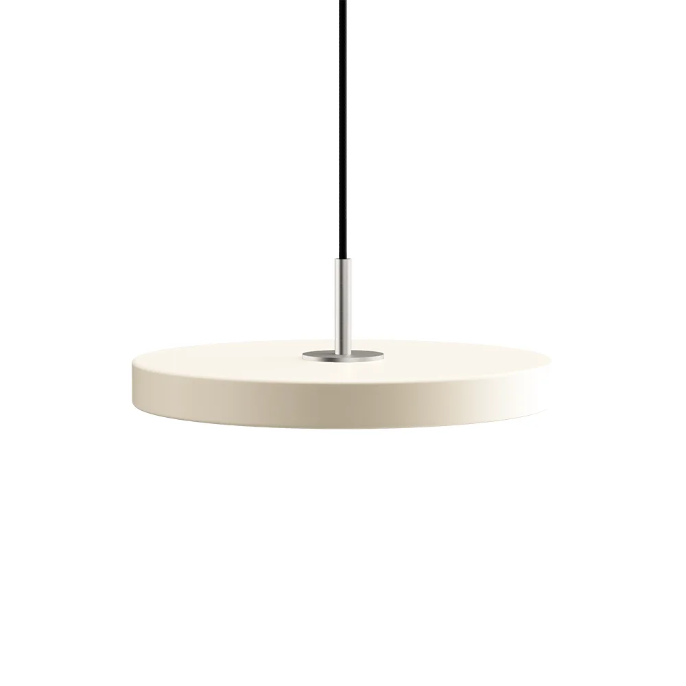 UMAGE - Asteria Pendel Mini Pearl White/Steel Top