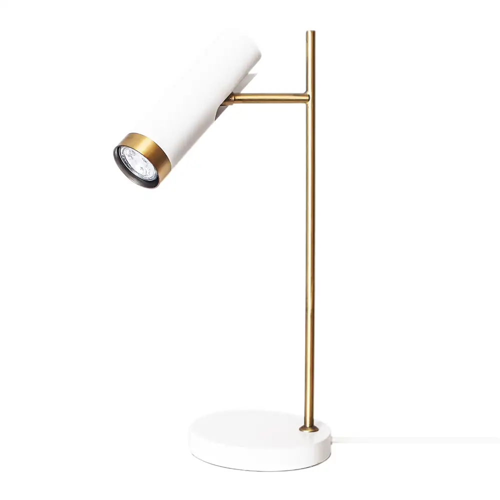By Rydéns - Puls Bordlampe White/Brass