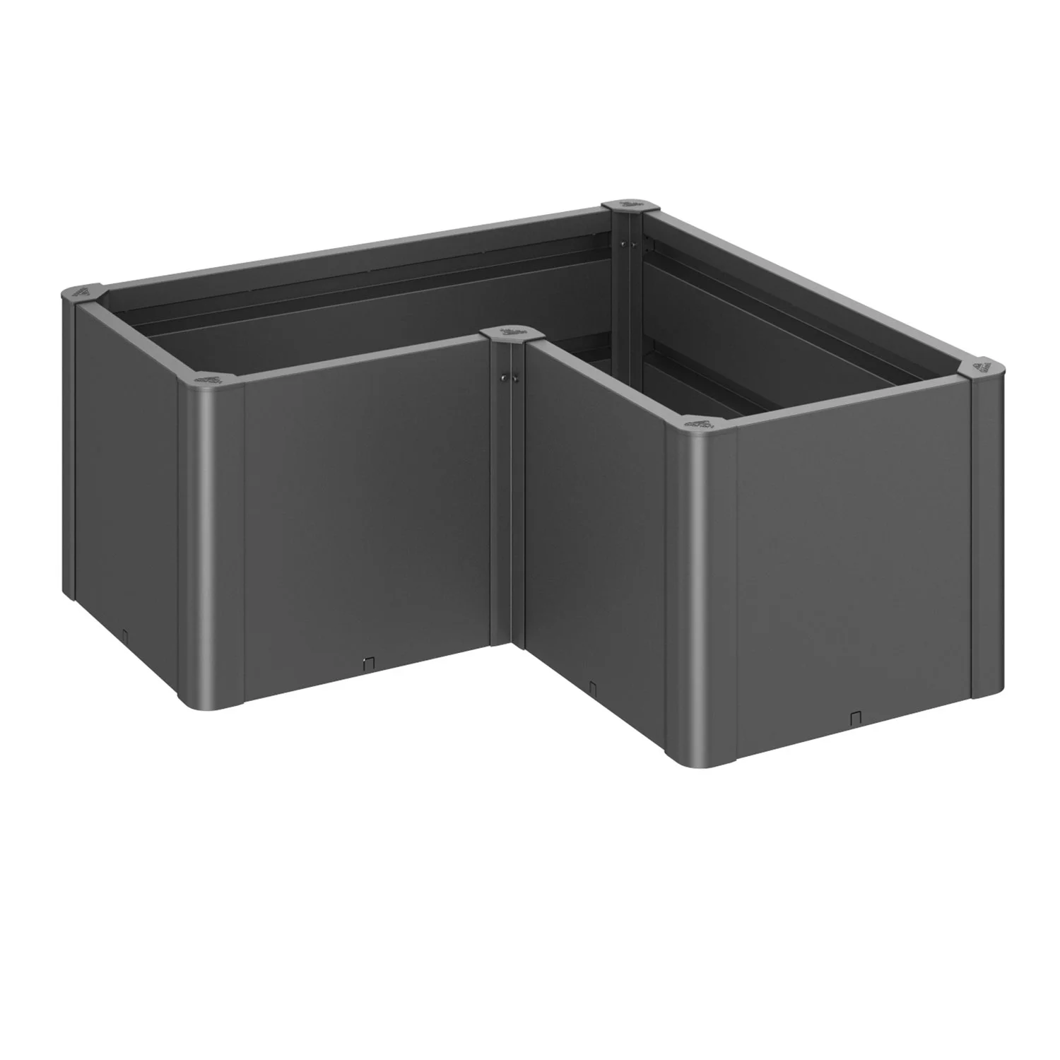Biohort, Belvedere mini-plantebed, størrelse L100, metallisk mørkegrå
