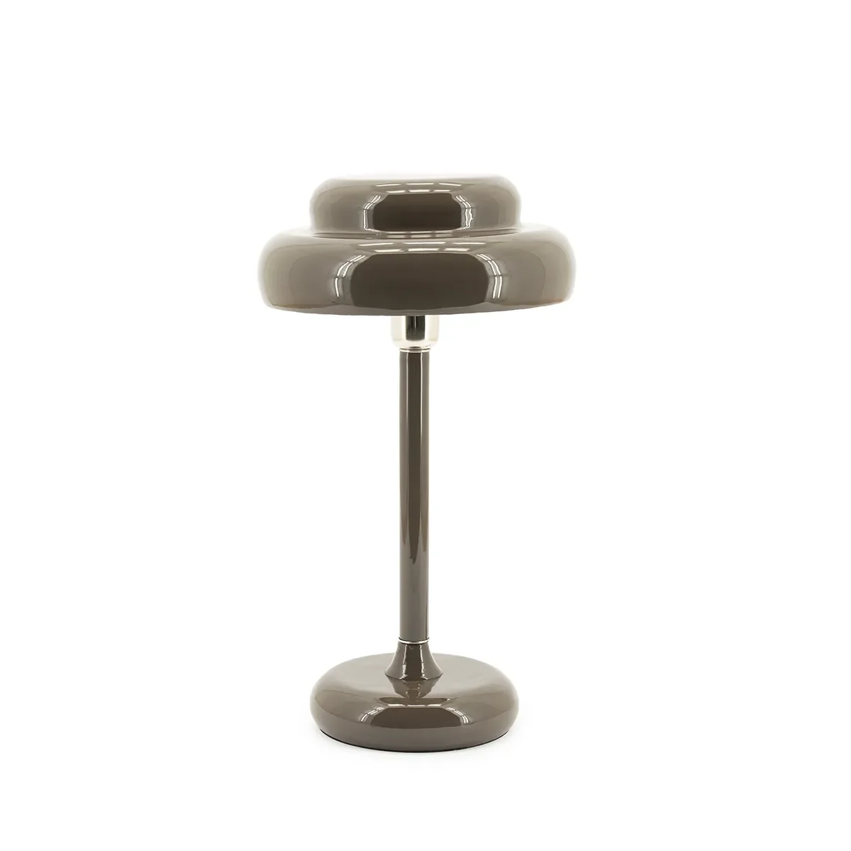 By-Boo, Dæmpbar bordlampe Pomm Dark Brown H 47,5 cm