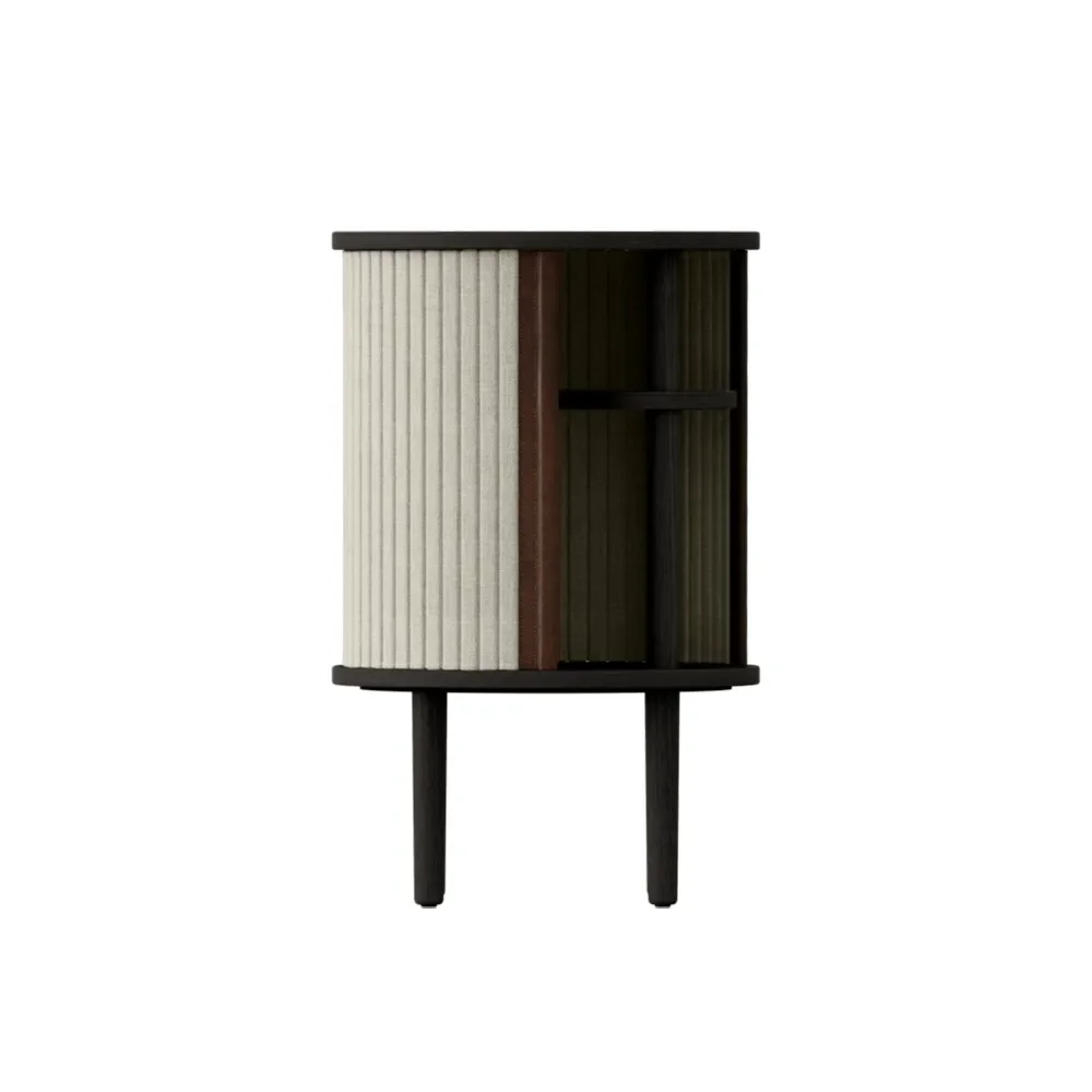 Umage, Audacious sidebord svart eik/White Sands