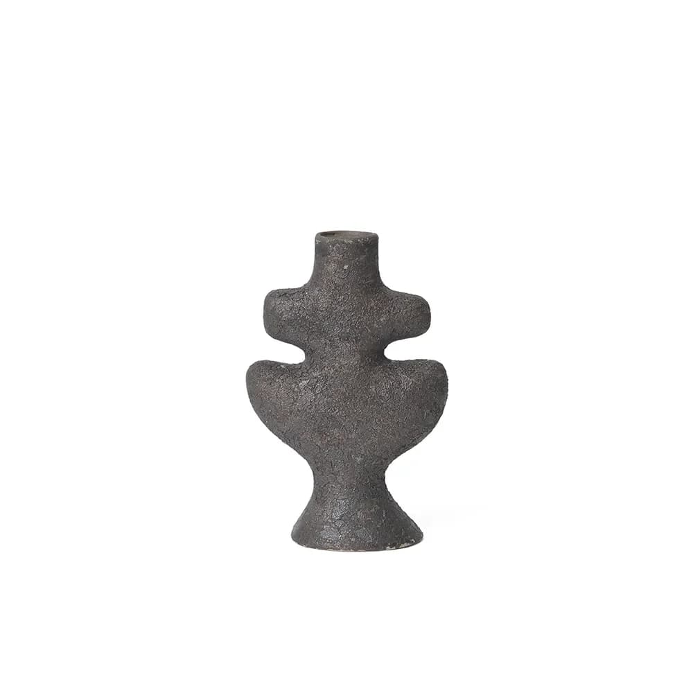 Ferm Living Yara lysestake small Rustic Iron