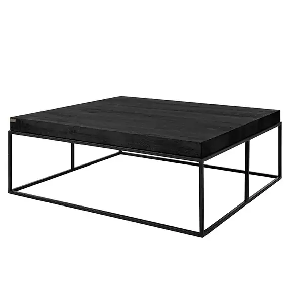 Artwood, Salongbord Carlisle 100 X 100 cm Black Artwood
