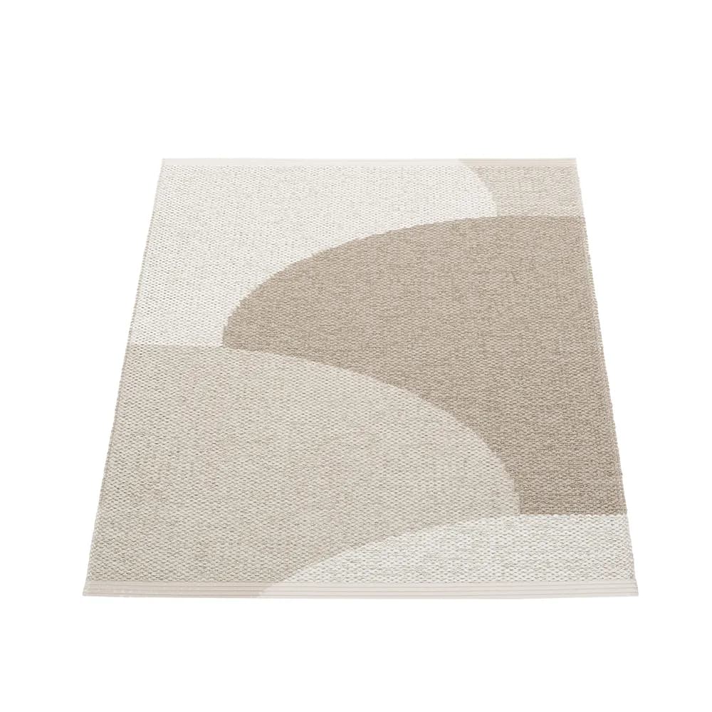 Pappelina, Hill teppe Dark Linen/Linen/Fossil Grey 70 x 90cm