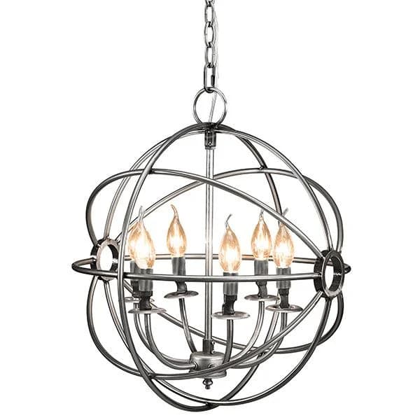 Artwood, Taklampe Rome Silver 45 cm Artwood