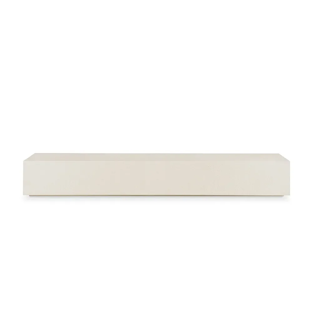 Ethnicraft, Elements gulvhylle/benk - Off White 220x45x30 cm