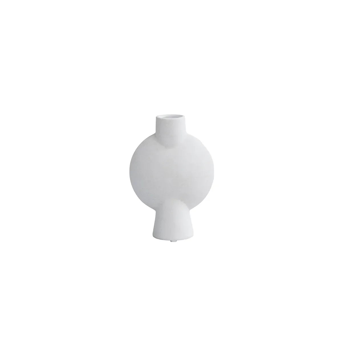 101 Copenhagen, Håndmalt vase Sphere Bubl Mini Bone White H19 cm