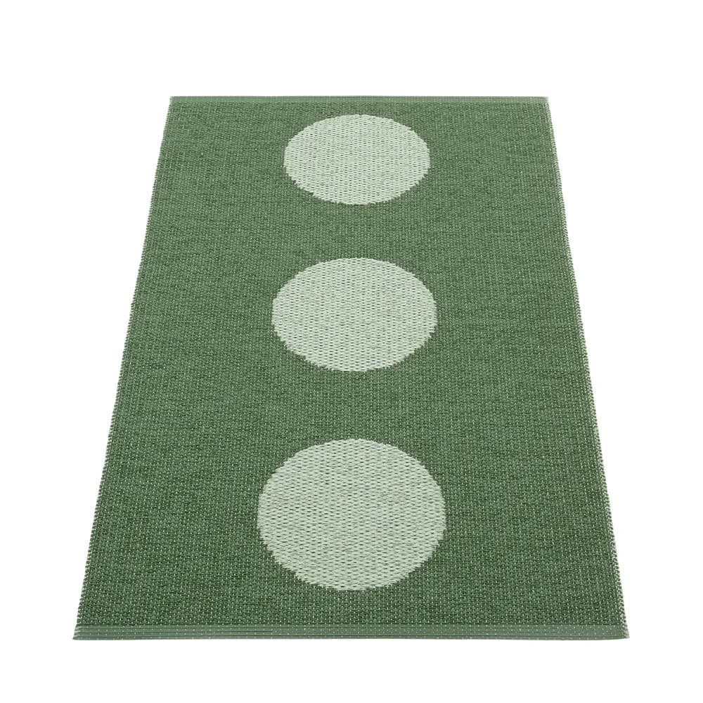 Pappelina, Vera Pop teppe Leaf/Misty Mint 70 x 120cm