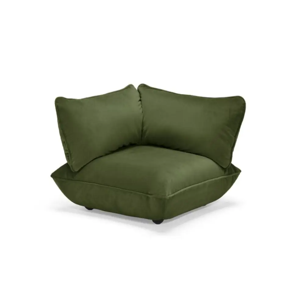 Fatboy, sumo hjørnemodul velvet recycled deep green
