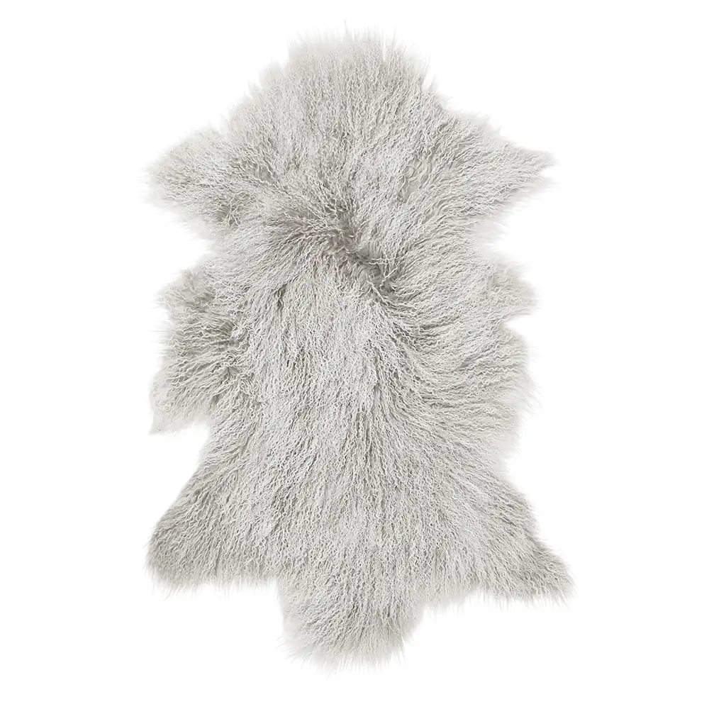 Skinnwille, Shansi Saueskinn 55x95 cm Lightgrey