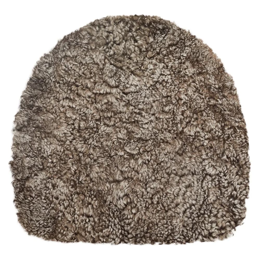 Skinnwille, Curly forma Sittepute av saueskinn Sahara/Lightbrown
