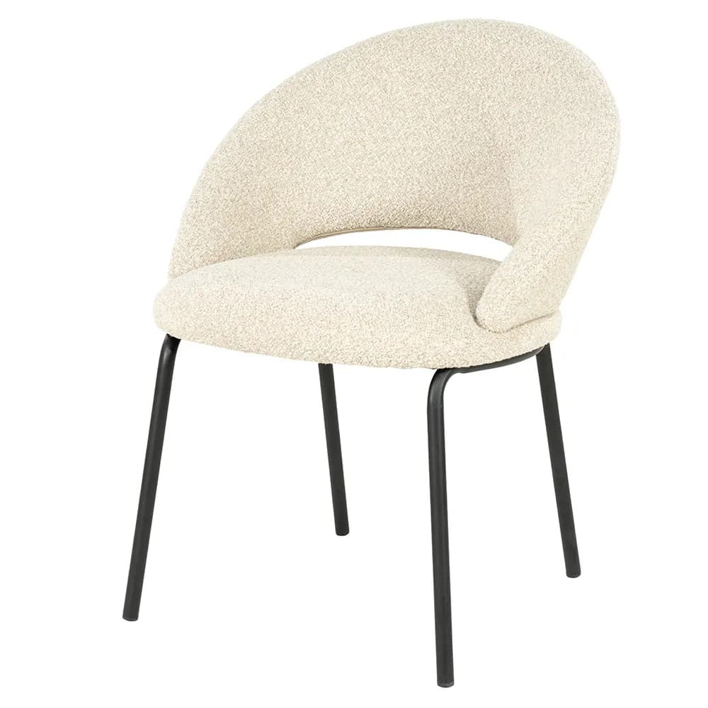 By-Boo, Spisestol Nido Beige med armlener