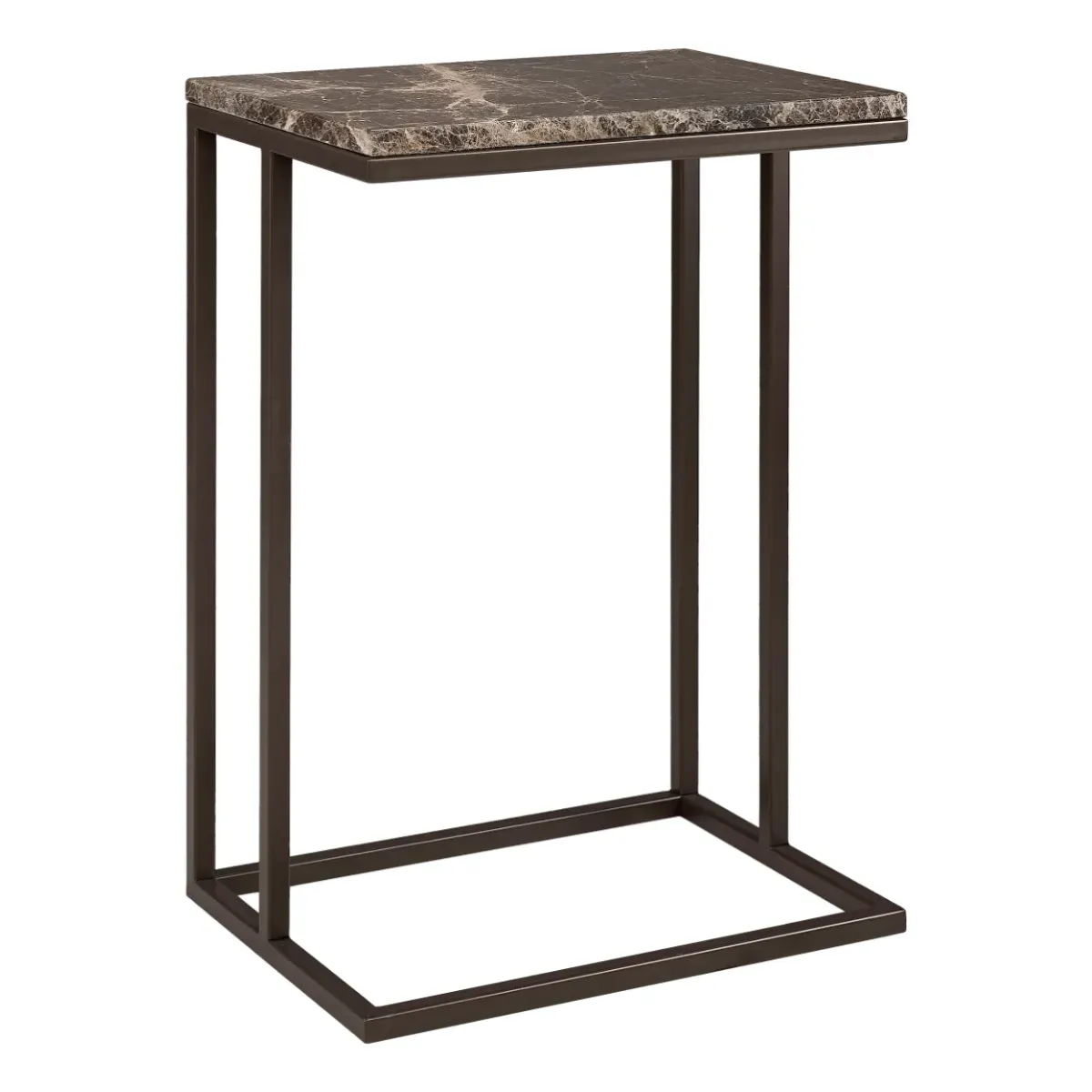 Artwood, Sidebord i Marmor Taro Wide Ash brown