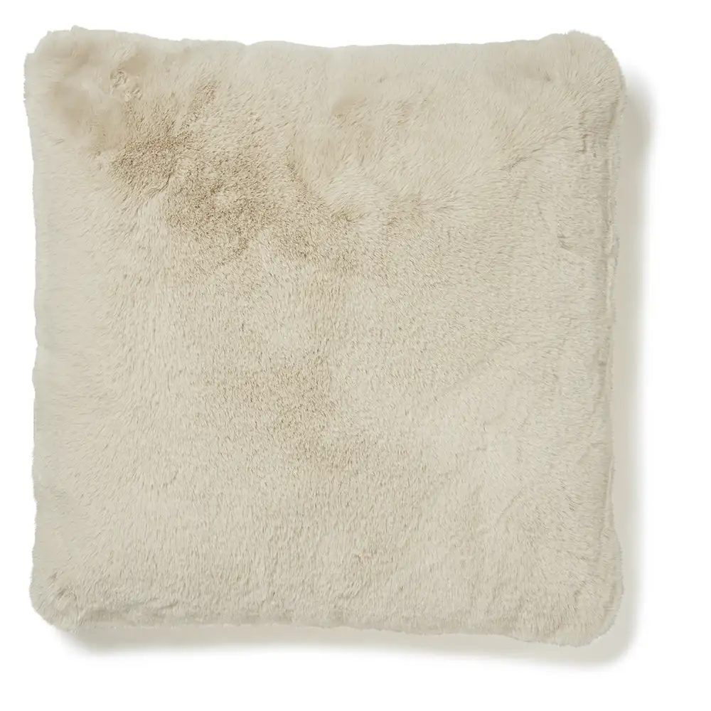Skinnwille, Fluffy Putetrekk 45x45 cm Beige