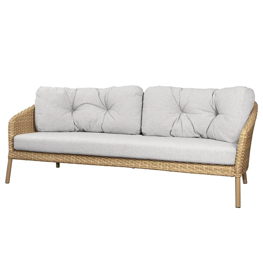 Cane-line, Ocean putetrekk, light brown, til 3-seters sofa