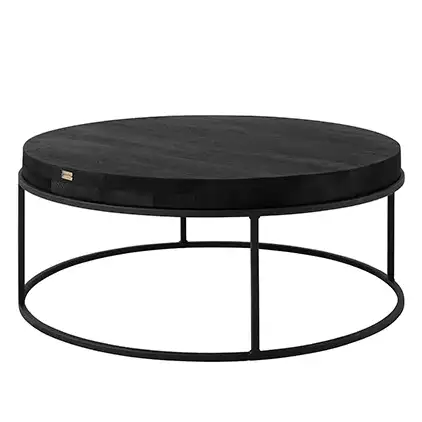 Artwood, Salongbord Carlisle Ø 90 cm Black Artwood