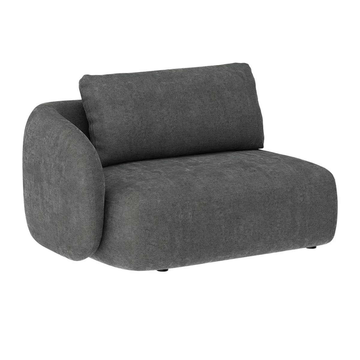 Artwood, Dixon 1,5-sits sektion vänster Moment grey
