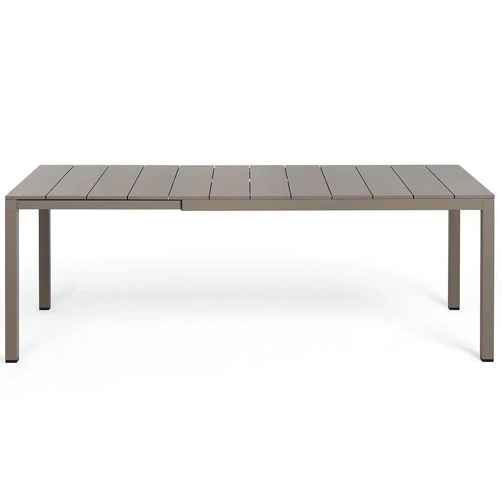 Nardi, Rio Alu Spisebord 140//210x85 cm Tortora