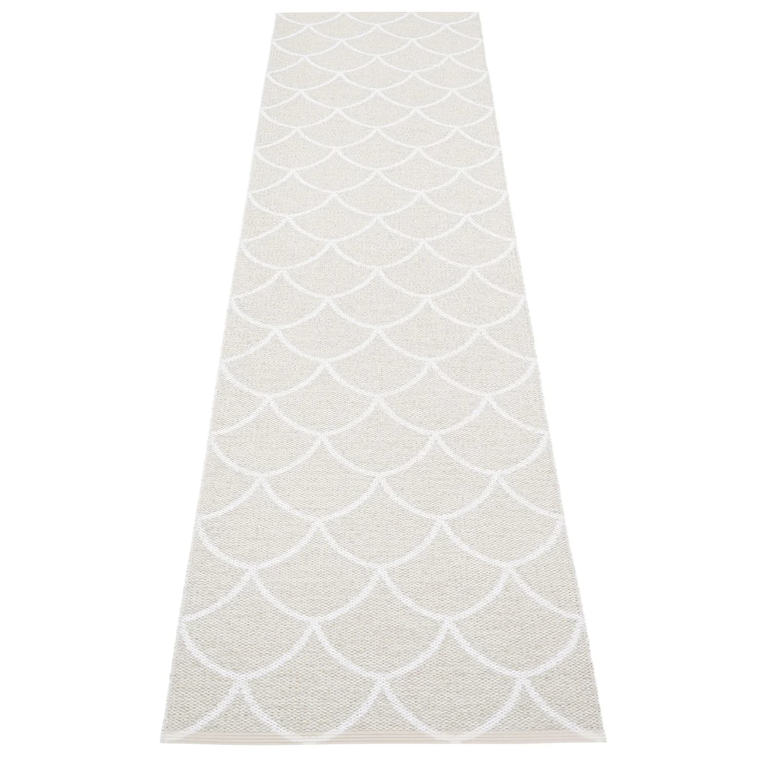 Pappelina, Kotte matte 70x300 cm fossil grey / white