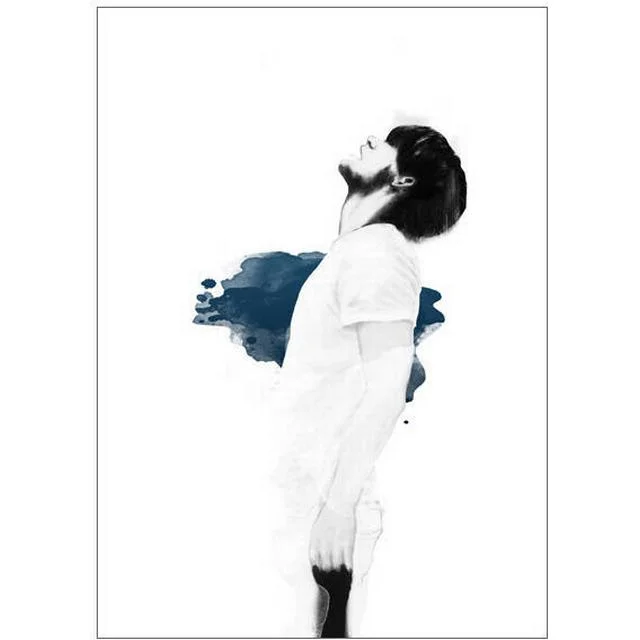 Anna Bülow, Anna Bülow poster Communicate You 50x70 cm sign/numrerat