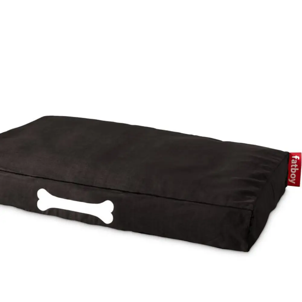 Fatboy, doggielounge L canvas Hundeseng recycled black licorice