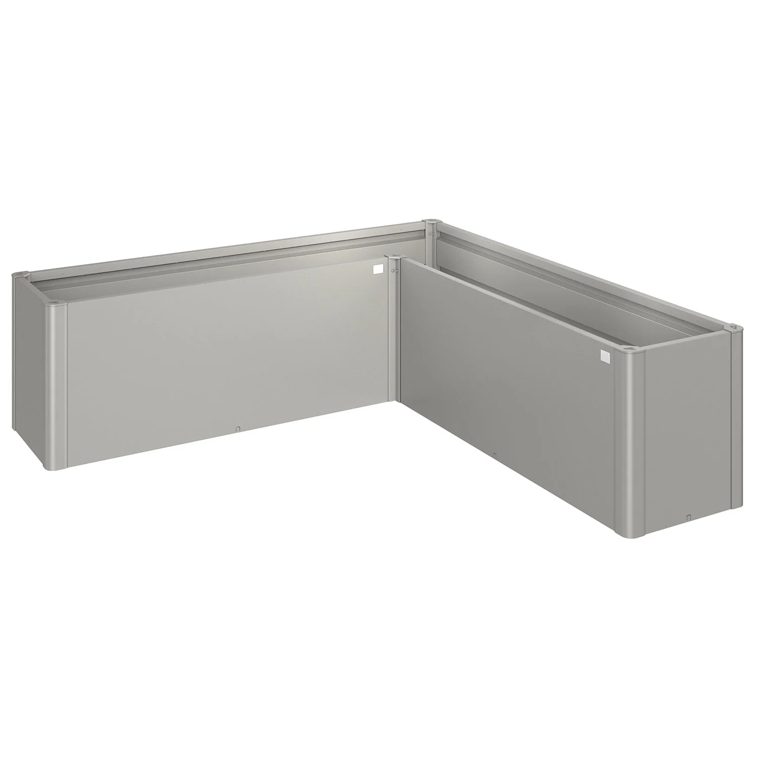 Biohort, Belvedere plantebed midi størrelse l200 metallic kvartsgrå Biohort