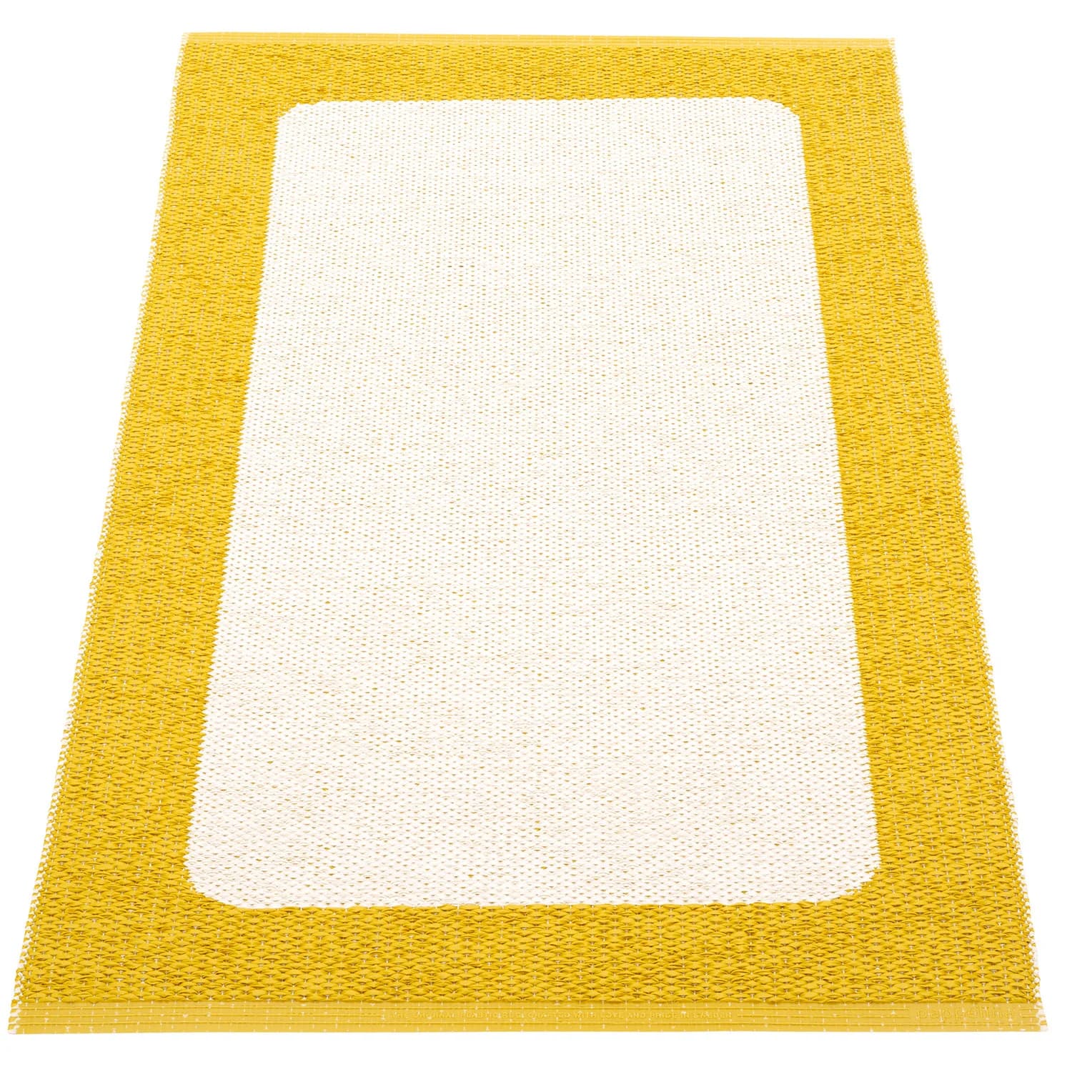 Pappelina, Ilda matte 70x120 cm mustard / vanilla