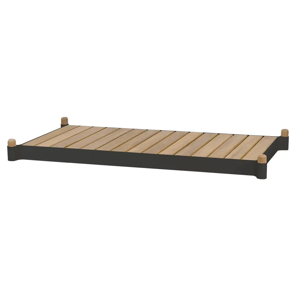 Cane-line, Sticks planter Benk Teak/lava grey