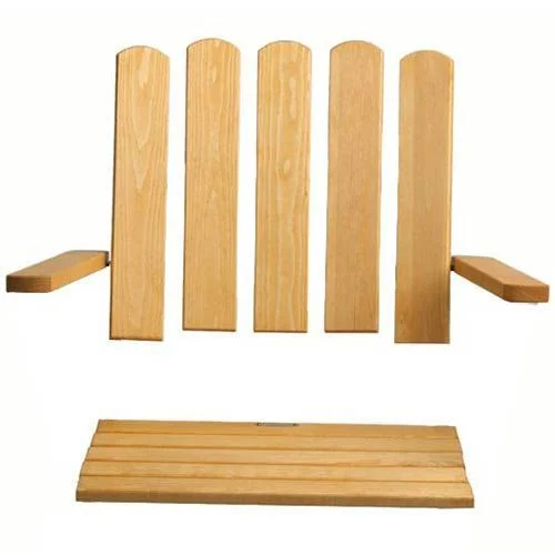 Grythyttan Stålmöbler, Tresett A2, 45 cm ubehandlet furu, inkl. skrue 45 cm setebredde