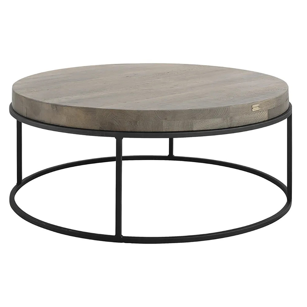 Artwood, Salongbord Carlisle Ø90 cm Silverstone