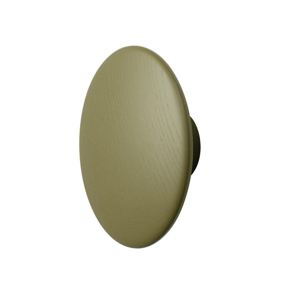 Muuto The Dots kleshenger brown green Ø 17 cm