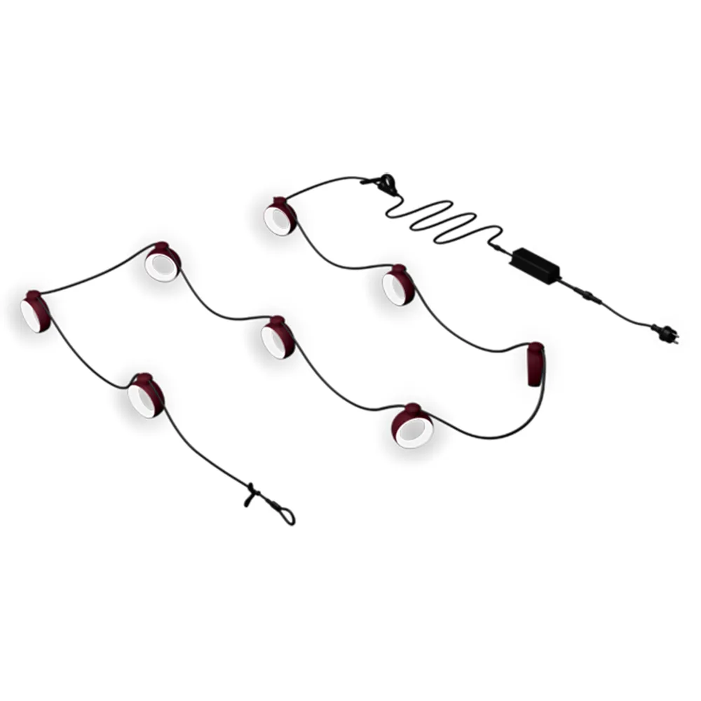 Fermob, Hoopik Lyskjede Black Cherry