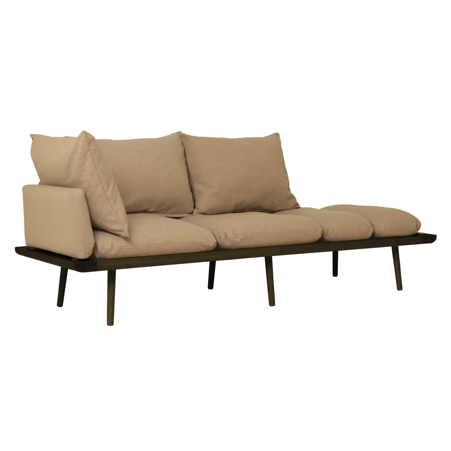 Umage, Lounge Around 3-seters sofa Dark Oak/Sugar Brown