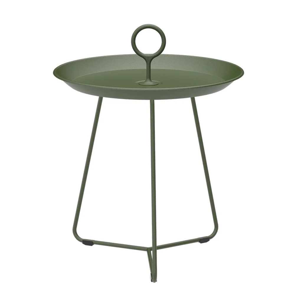 Houe, EYELET sidebord Ø45 cm Olive Green