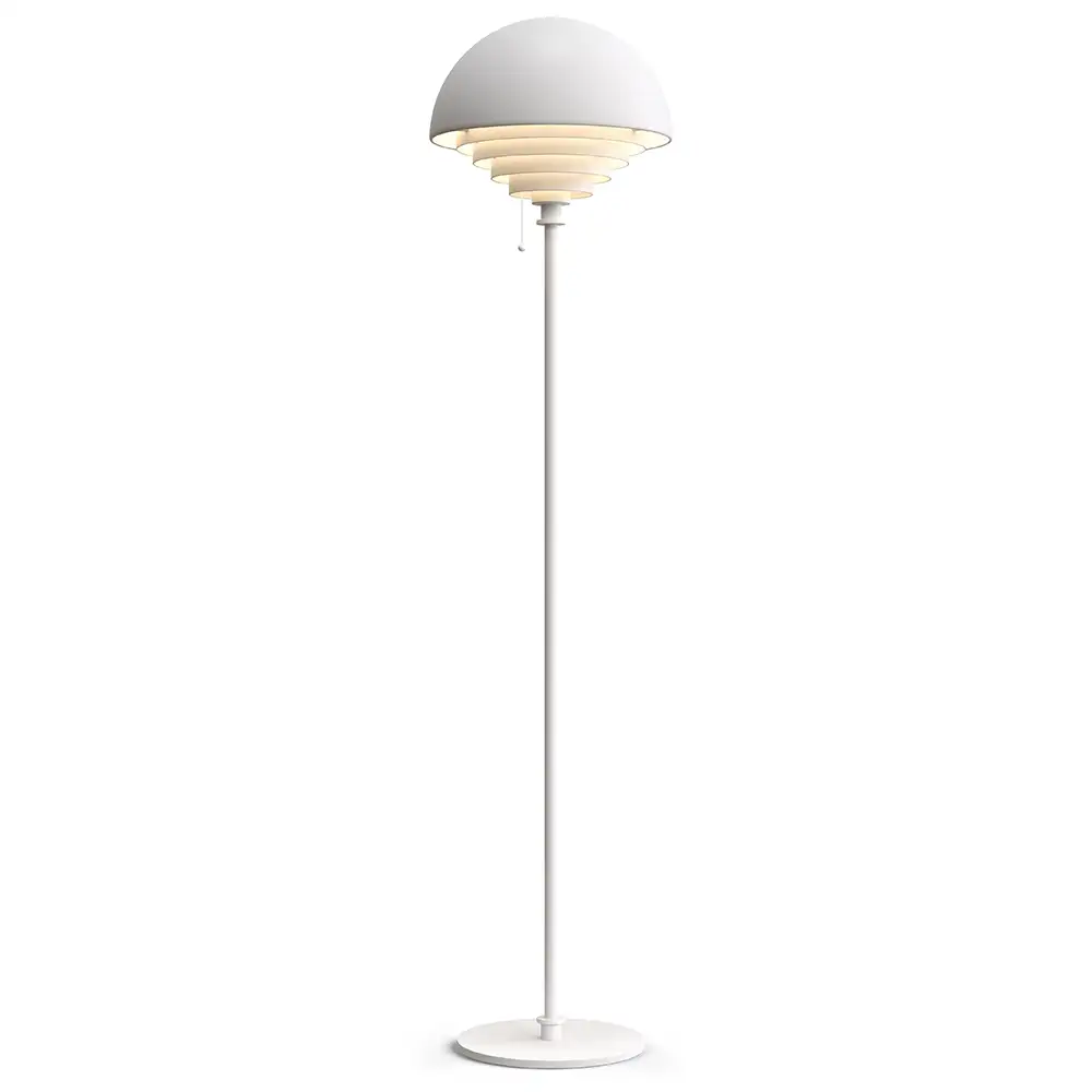 Herstal Motown gulvlampe 150 cm Hvit