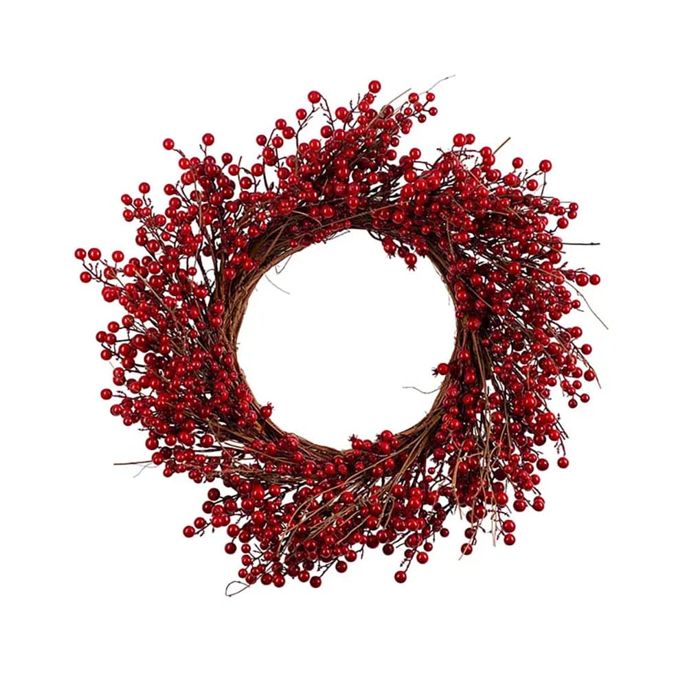 Mr Plant, Kunstig bærkrans Red Ø 75 cm