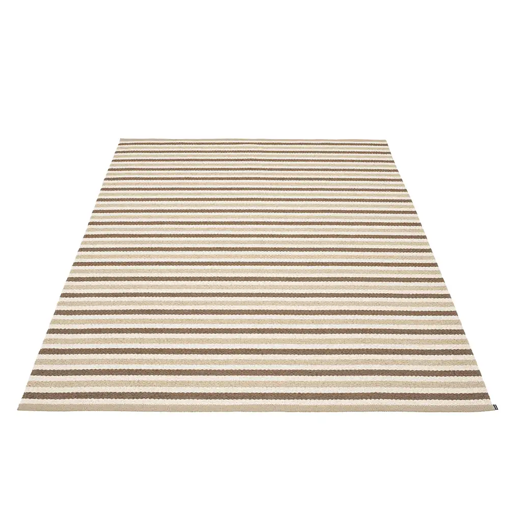 Pappelina, Teo Teppe 140x200 cm Brick/Beige/Vanilla