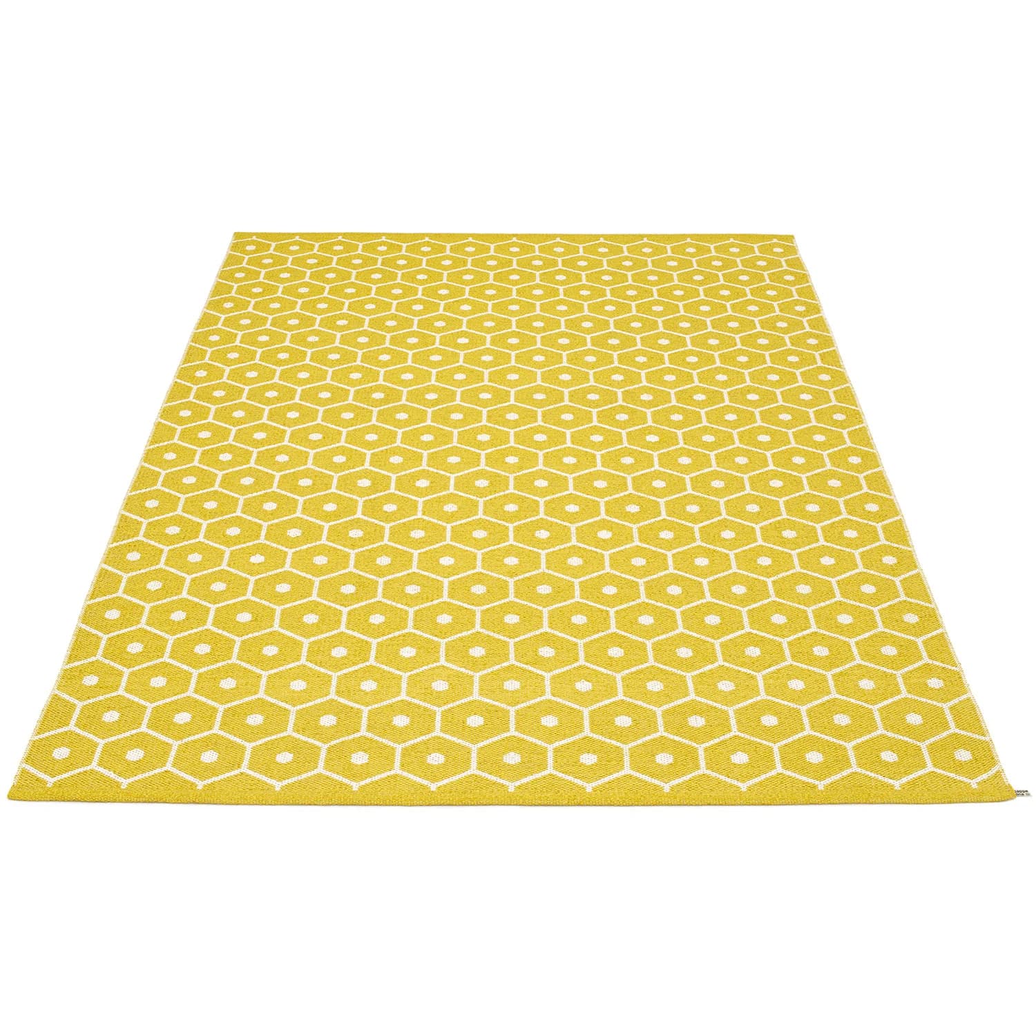Pappelina, Honey matte 180x260 cm mustard / vanilla